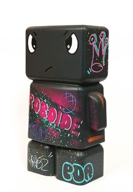 Sculpture, Mini Roboïde Dark, PRAB'Z