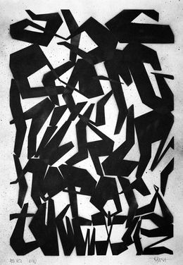 Painting, ABC n°5, Nicolas Cessieux