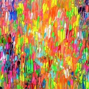 Painting, Happy Gypsy Dance XXXII, Tiberiu Soos