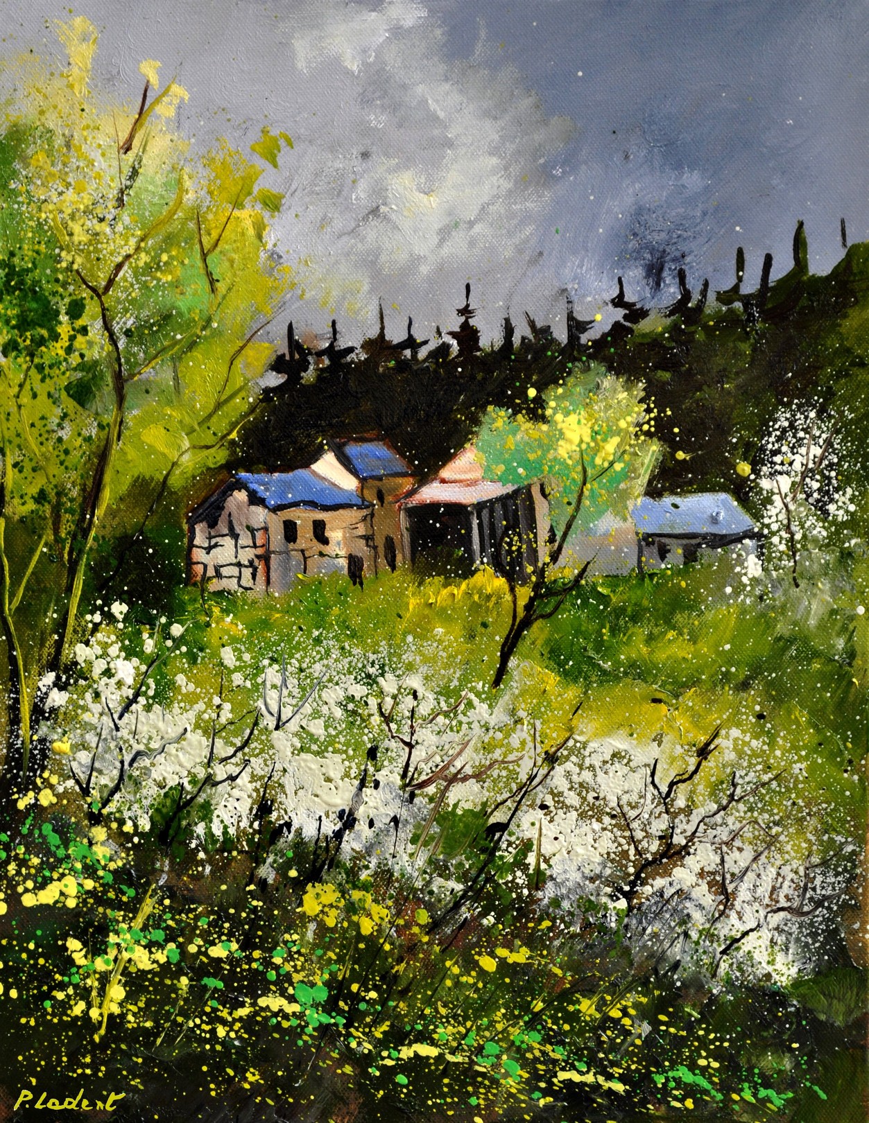 Pol Ledent, Spring in my countryside 4525 Pol Ledent, Spring in my countryside 4525