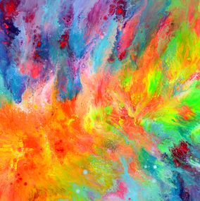 Peinture, Water meets Fire 3, Tiberiu Soos