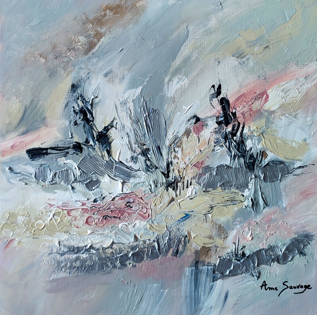 Âme Sauvage, Paysage pastel Âme Sauvage, Paysage pastel