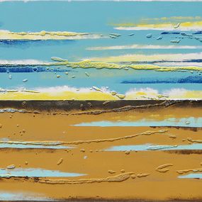 Painting, Sea View Landscape, Ronald Hunter