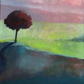 Gemälde, L'arbre rouge, Elisabeth de Chérisey