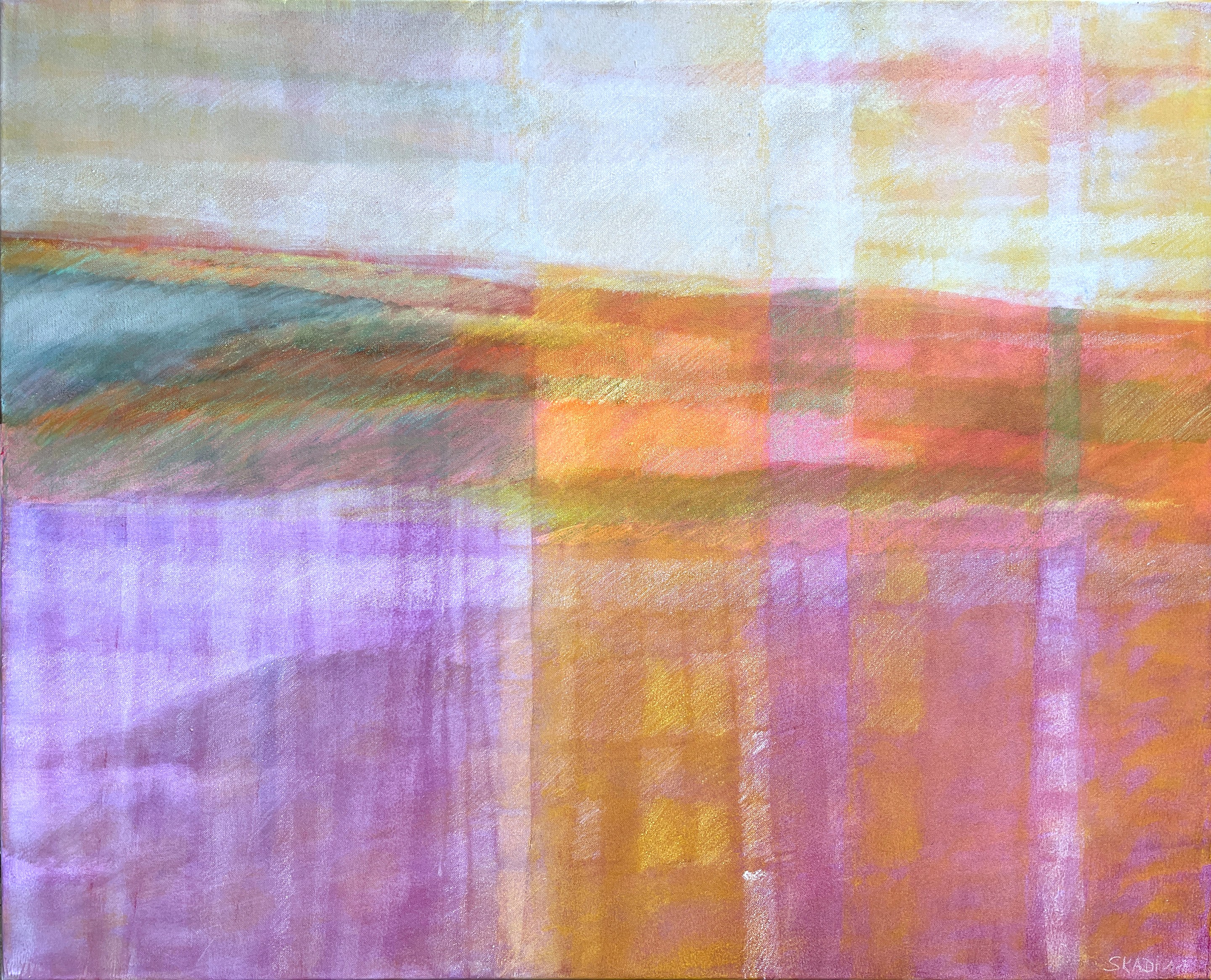 Skadi Engeln, Störbild Rosa Orange Skadi Engeln, Störbild Rosa Orange