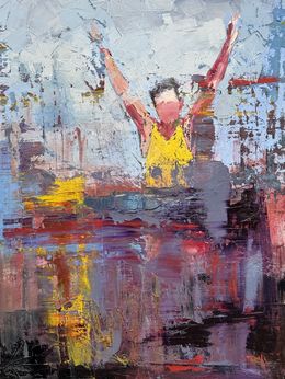 Peinture, 'A ghostly victory, Viktor Gutsul