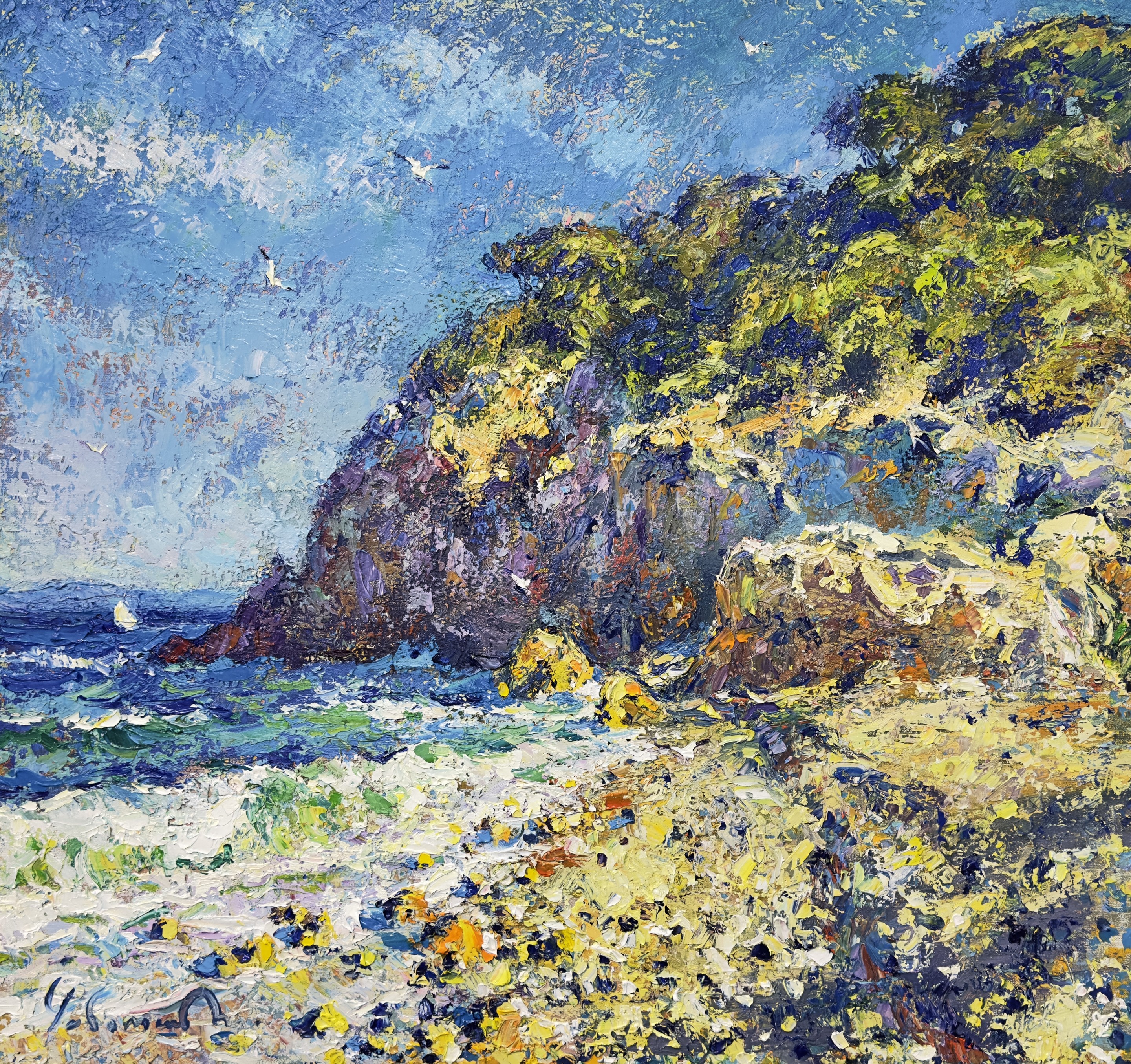 Andrii Chebotaru, Azure breeze of Antibes Andrii Chebotaru, Azure breeze of Antibes