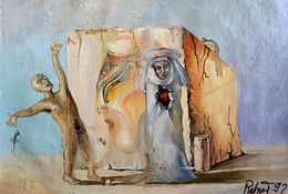 Painting, You Broke My Heart, Rakhmet Redzhepov (Ramzi)