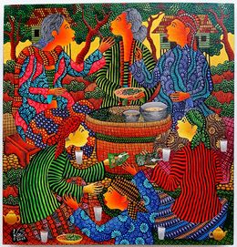 Painting, Bakul Pecel, Kusbudiyanto
