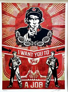 Édition, Get A Job, Shepard Fairey (Obey)