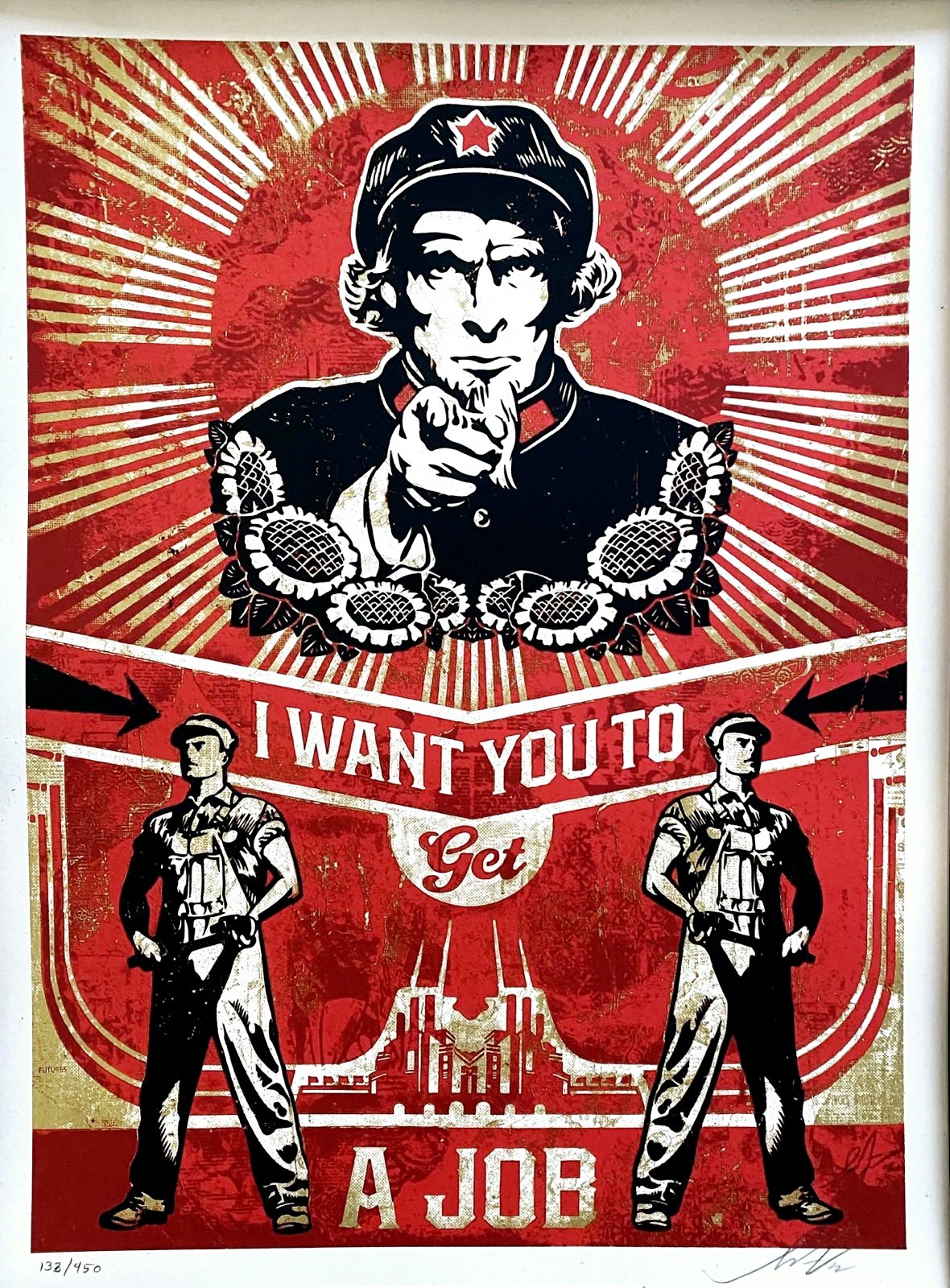 Shepard Fairey (Obey), Get A Job Shepard Fairey (Obey), Get A Job