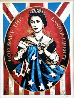 Print, God Save the Queen, Shepard Fairey (Obey)