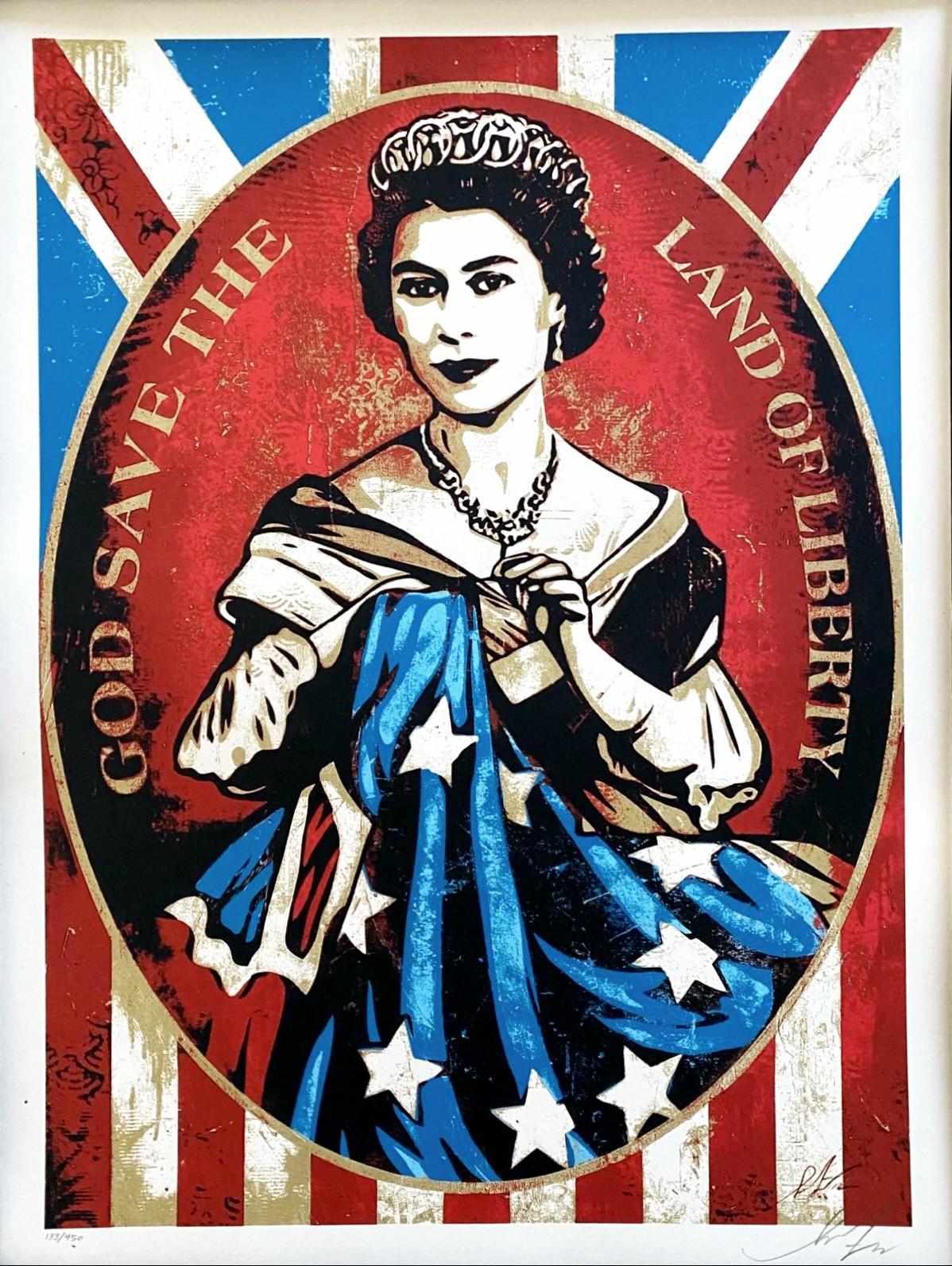 Shepard Fairey (Obey), God Save the Queen Shepard Fairey (Obey), God Save the Queen