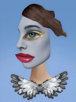 Print, The Winged Gaze, Sephora Venites