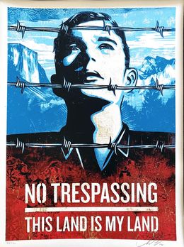 Print, This Land Is Your Land, Shepard Fairey (Obey)