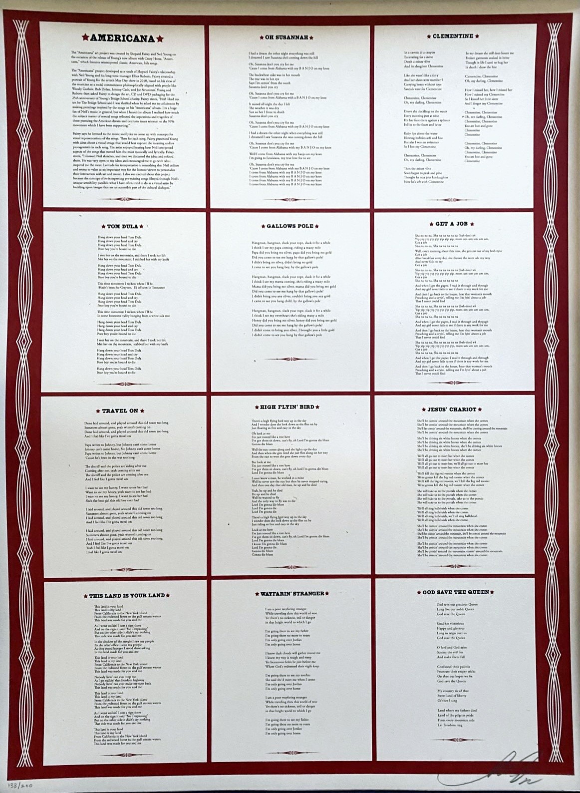 Shepard Fairey (Obey), Americana Lyrics Shepard Fairey (Obey), Americana Lyrics