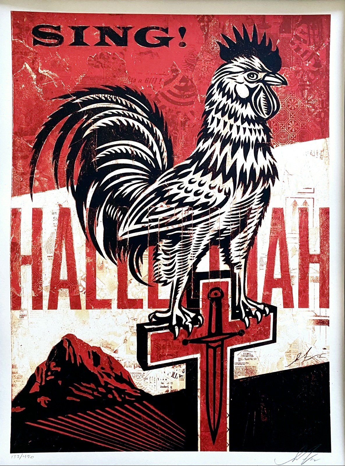Shepard Fairey (Obey), Jesus' Chariot Shepard Fairey (Obey), Jesus' Chariot