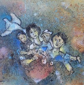 Gemälde, Le long voyage de l'exil, Yoël Benharrouche
