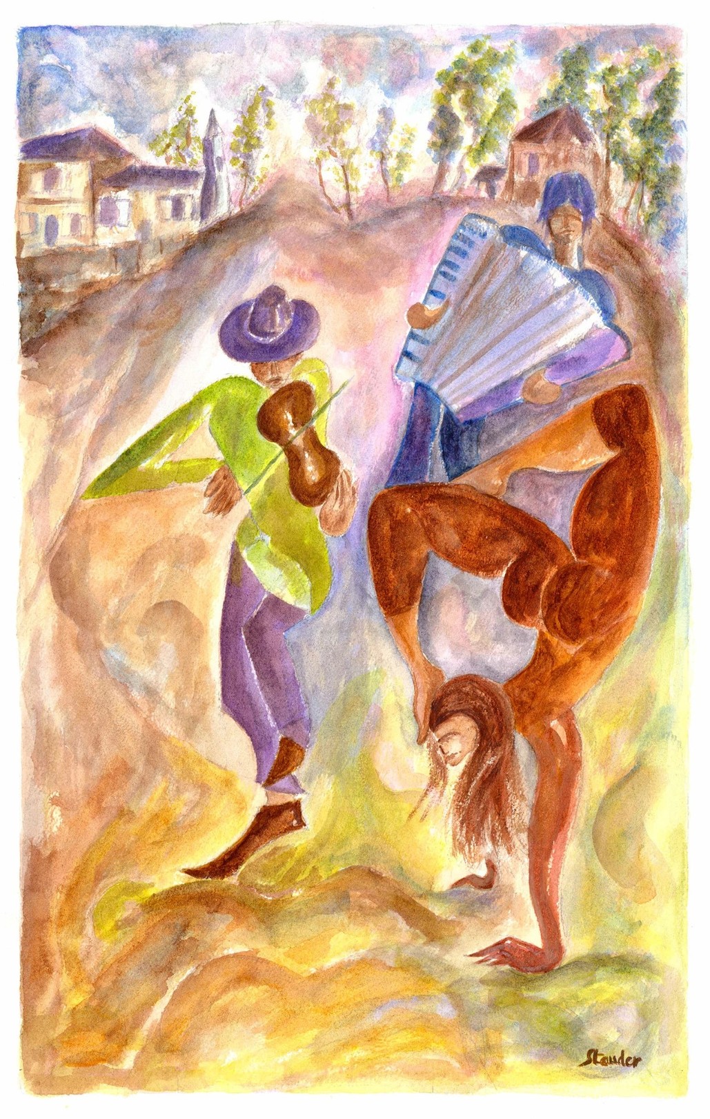 Jean Christophe Stauder, Les saltimbanques Jean Christophe Stauder, Les saltimbanques