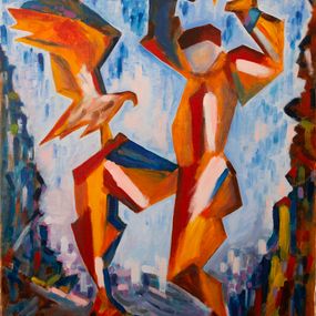Gemälde, Prométhée enchaîné, Jean Christophe Stauder