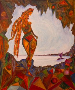 Gemälde, Calypso et Ulysse, Jean Christophe Stauder