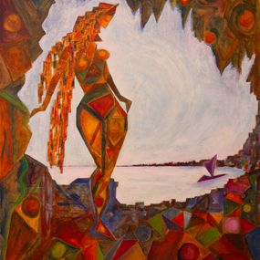 Gemälde, Calypso et Ulysse, Jean Christophe Stauder