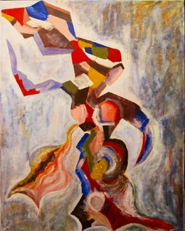 Gemälde, Danseuse au foulard, Jean Christophe Stauder