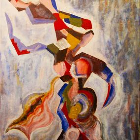 Gemälde, Danseuse au foulard, Jean Christophe Stauder