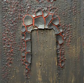 Peinture, Porte d'enfer (Volcan I), Sourena Parhizkar