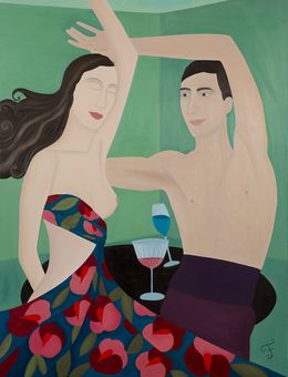 Painting, et bien, dansez maintenant!, Fannie Iribarnegaray