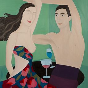 Gemälde, et bien, dansez maintenant!, Fannie Iribarnegaray