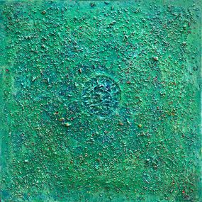 Gemälde, La turquoise, Sourena Parhizkar
