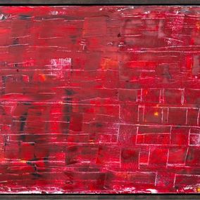 Painting, The Red Wall, Juliana Haggoo