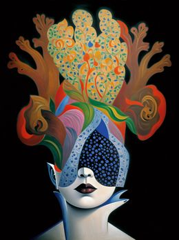 Print, The Bloom of the Unseen, Sephora Venites