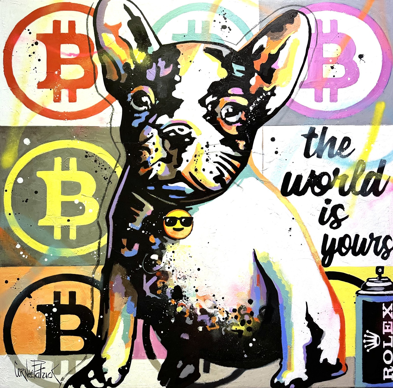 Patrick Cornée, My French Bulldog loves Rolex and Bitcoins Patrick Cornée, My French Bulldog loves Rolex and Bitcoins