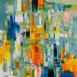 Painting, Abstract color, Dam Domido