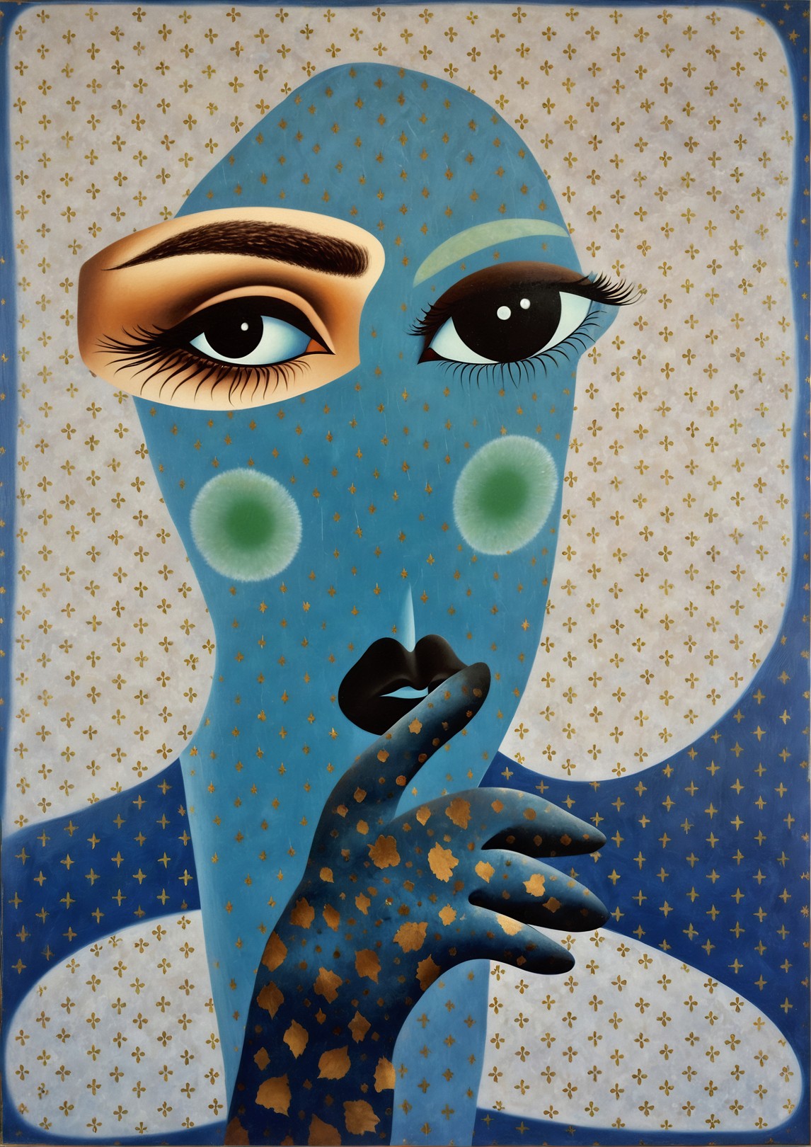 Sephora Venites, The Gilded Gaze of Silence Sephora Venites, The Gilded Gaze of Silence