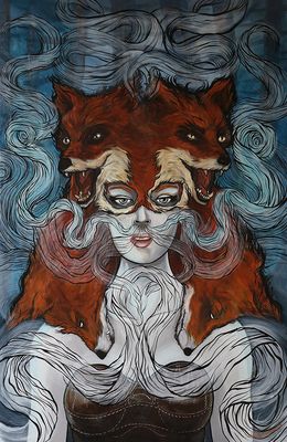 Peinture, The Witch, Carlos Olmo