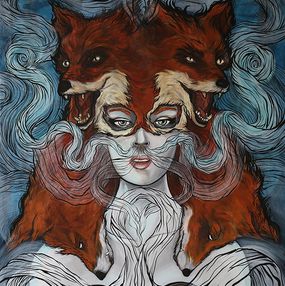 Gemälde, The Witch, Carlos Olmo