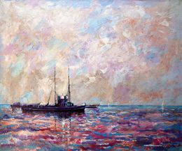 Peinture, Silence on the Sea, Rakhmet Redzhepov (Ramzi)