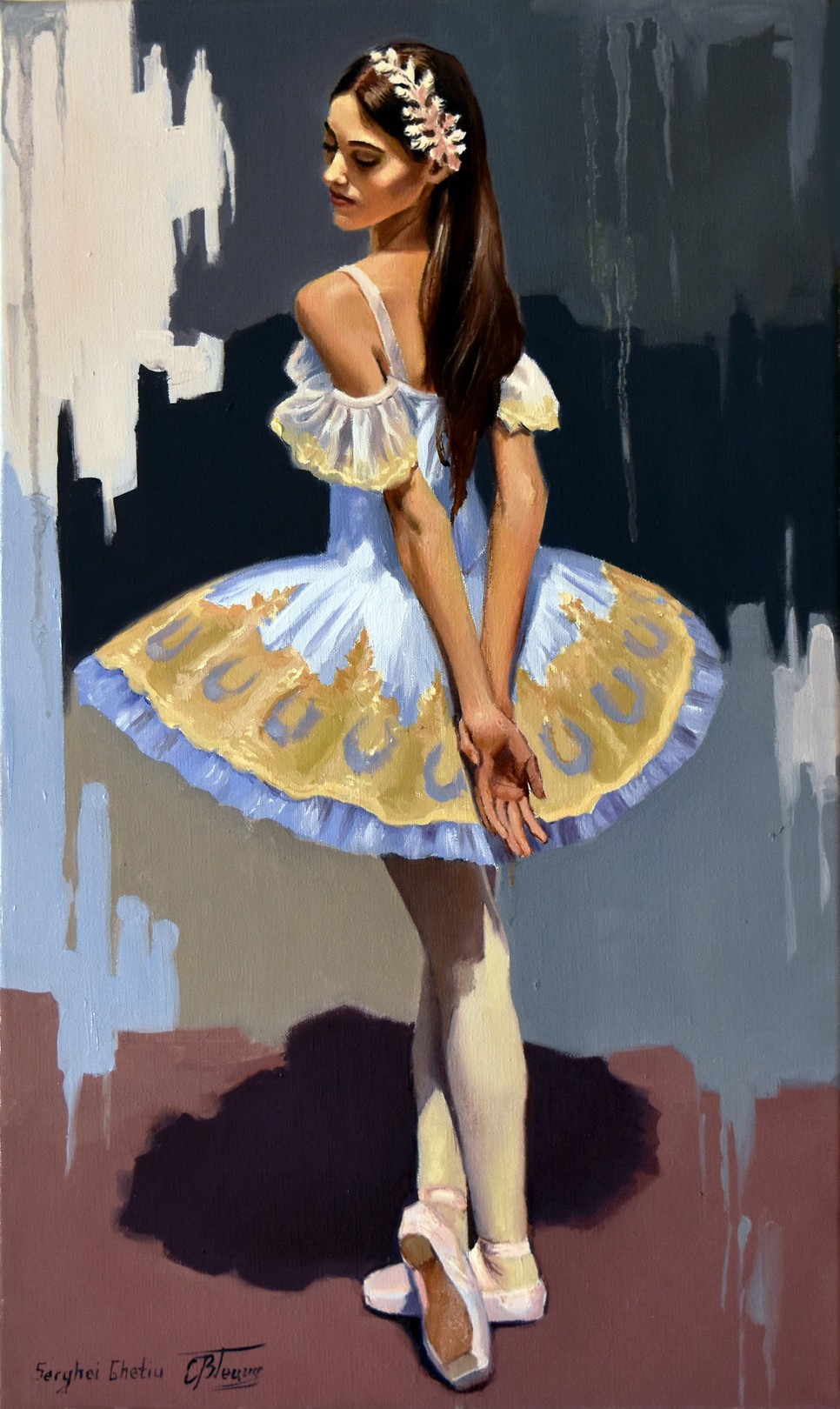 Serghei Ghetiu, The dancer portrait Serghei Ghetiu, The dancer portrait