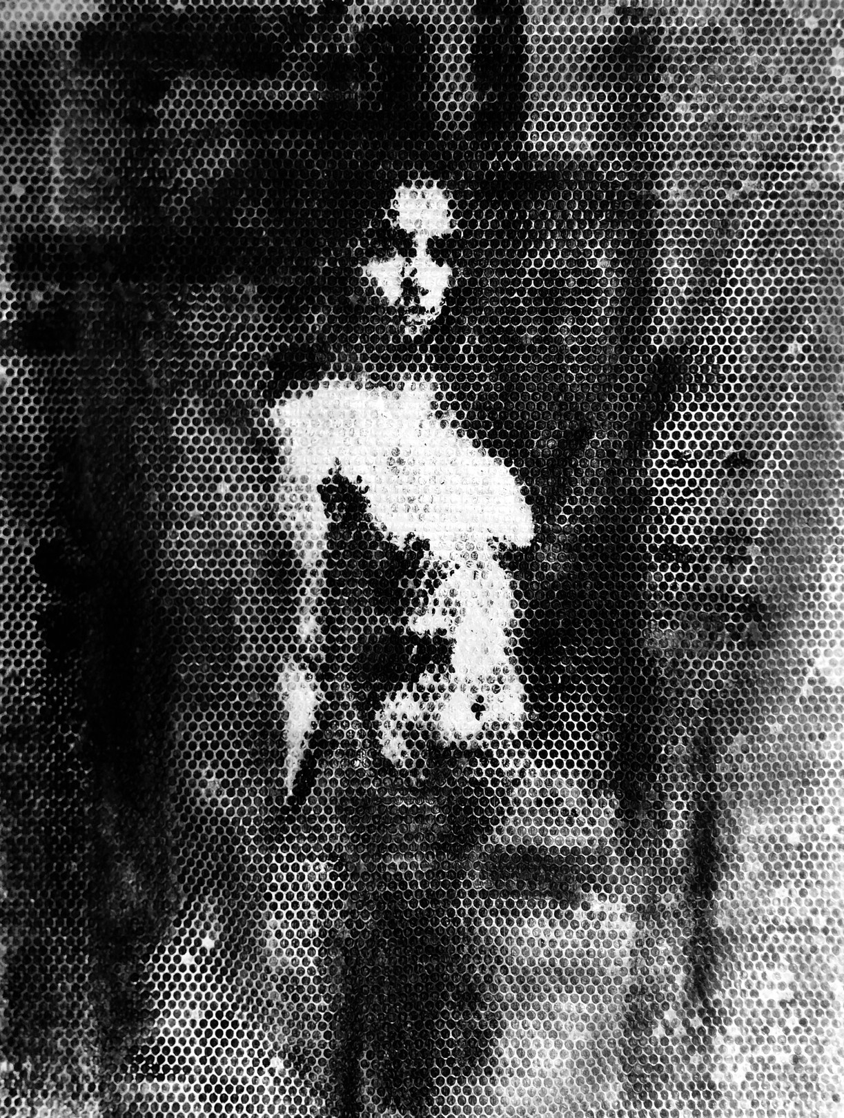 Christophe Ruiz, Nude papier bulle Christophe Ruiz, Nude papier bulle