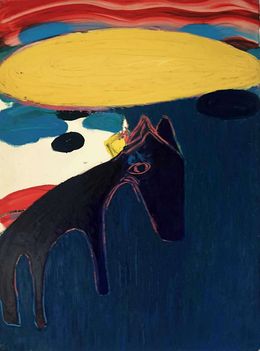 Peinture, Loup, Barbara Goldmann
