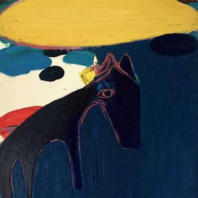 Gemälde, Loup, Barbara Goldmann