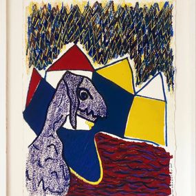 Gemälde, L'Agneau, Barbara Goldmann
