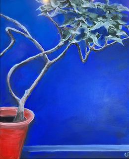 Painting, Jardin de Majorelle (3), Charlotte Pivard