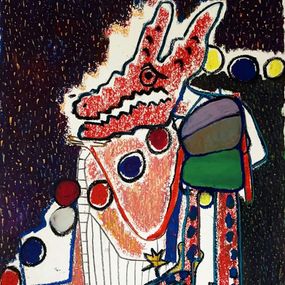 Gemälde, Loup, Barbara Goldmann