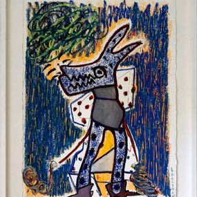 Gemälde, Loup Garou, Barbara Goldmann