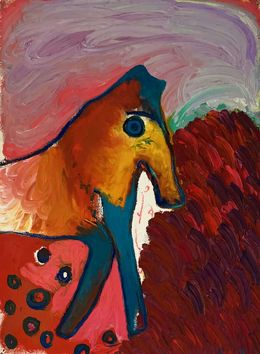 Painting, Écureuil, Barbara Goldmann
