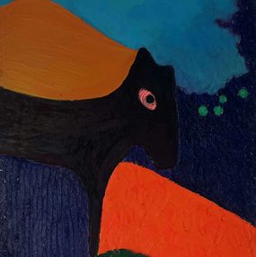 Gemälde, Robe noir, Barbara Goldmann